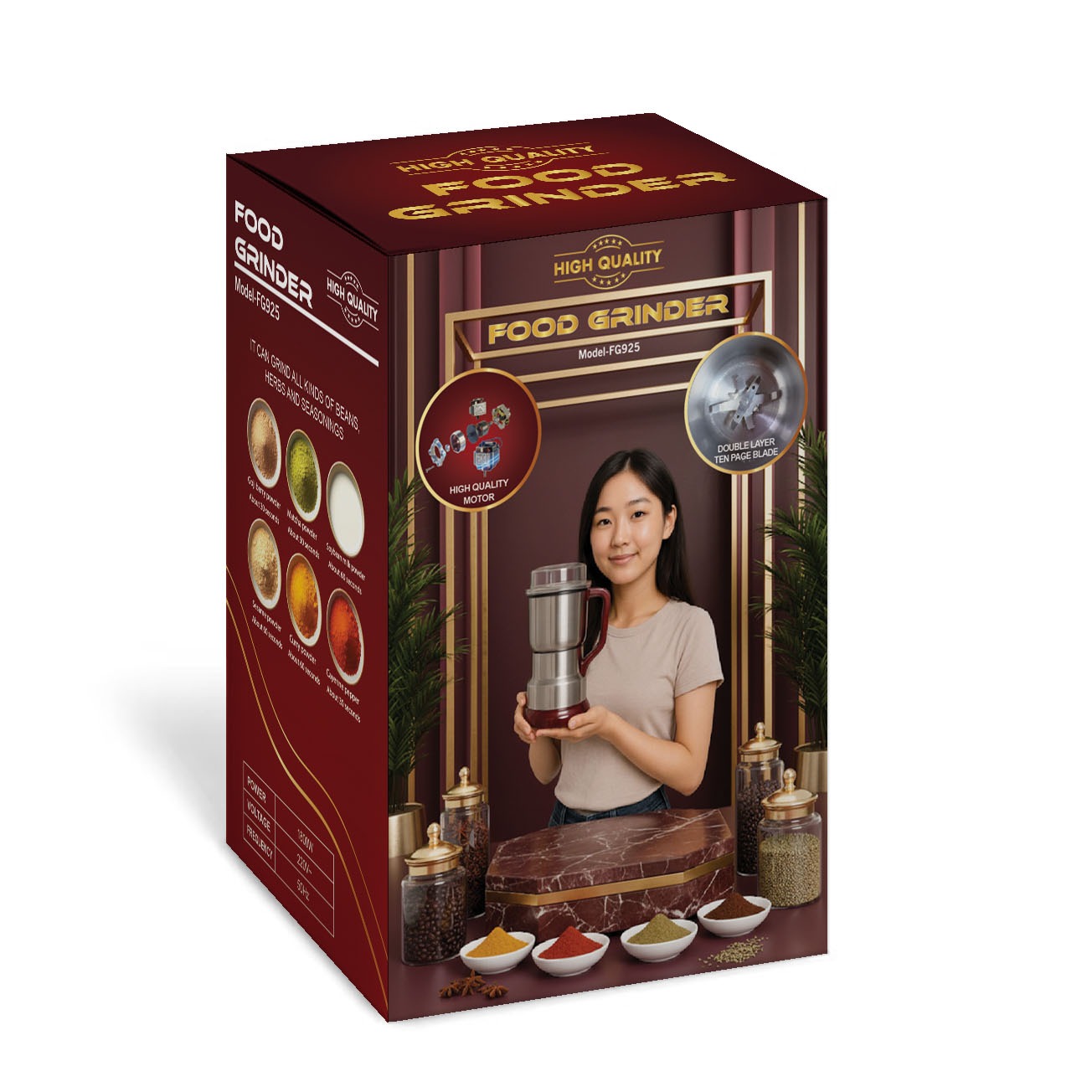 Electric Food Grinder- Super Premium