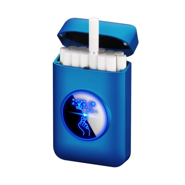 Box With Usb Rechargeable Electronic Lighter