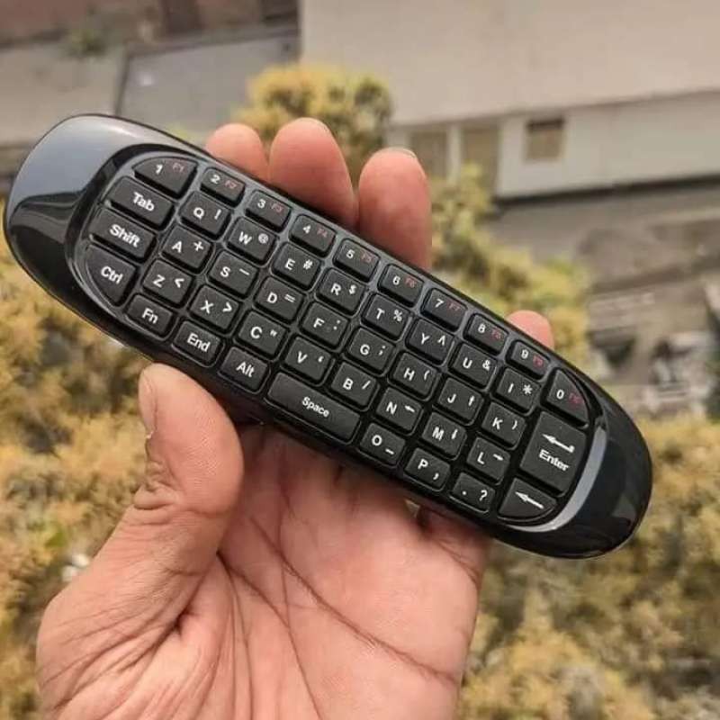 KB Wireless Air Mouse Qwerty Keyboard with Android Smart TV Controler(voice control)