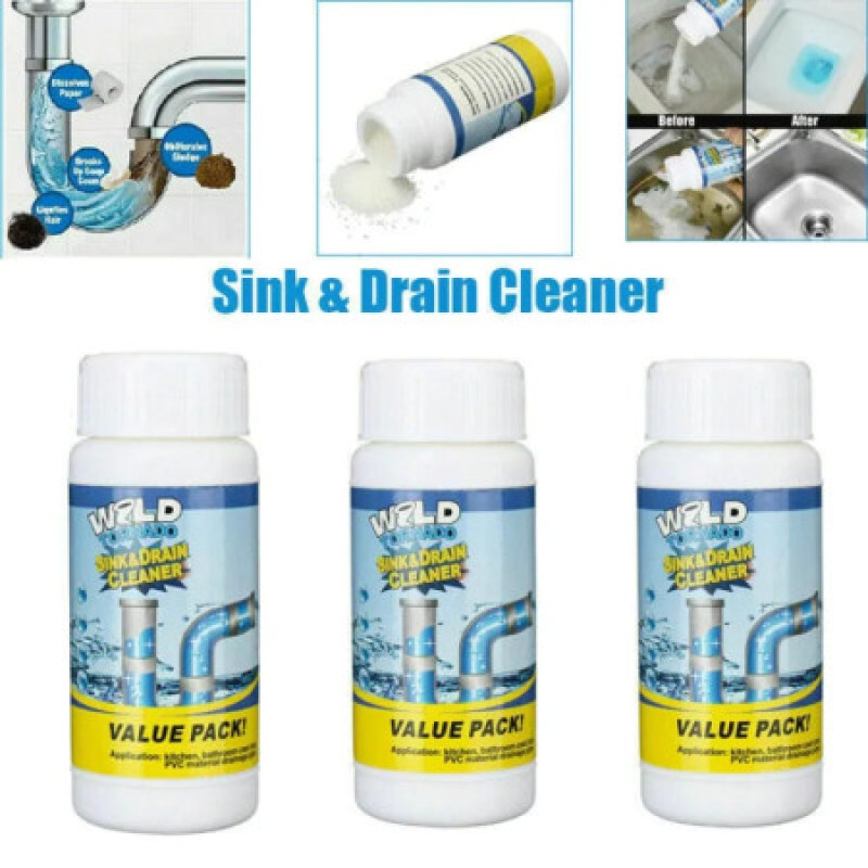 (3 pis ফ্রি ডেলিভারি) Powerful sink and drain cleaner